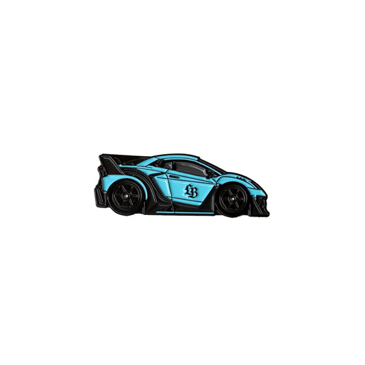 Leen Customs Pin Badge LB-Silhouette WORKS AVENTADOR GT Evo