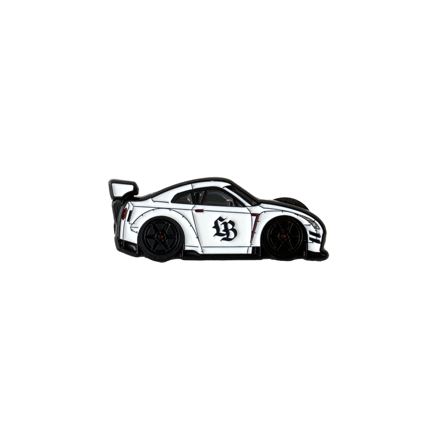 Leen Customs Pin Badge LB-WORKS NISSAN 35 type 2