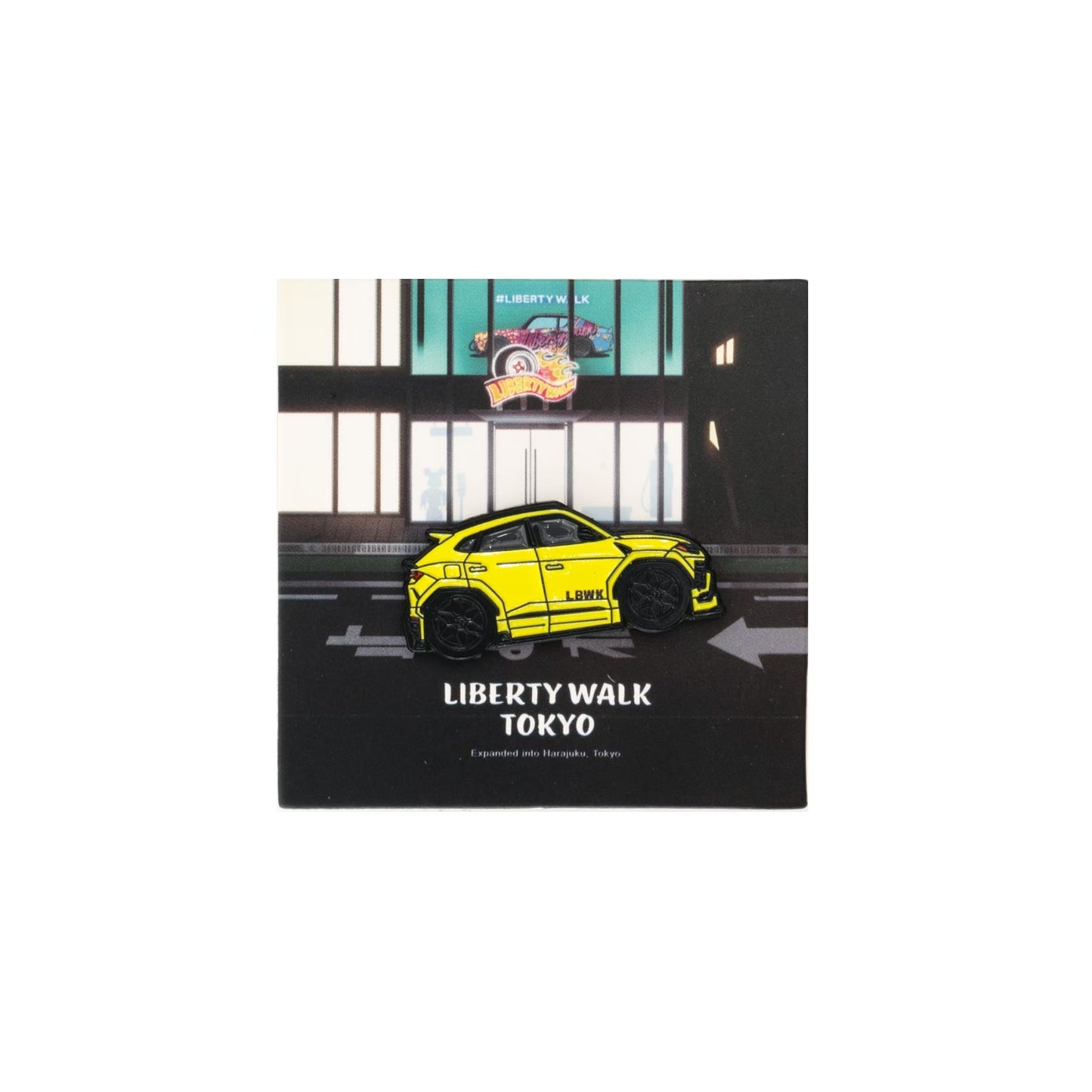 Leen Customs Pin Badge LB-WORKS URUS