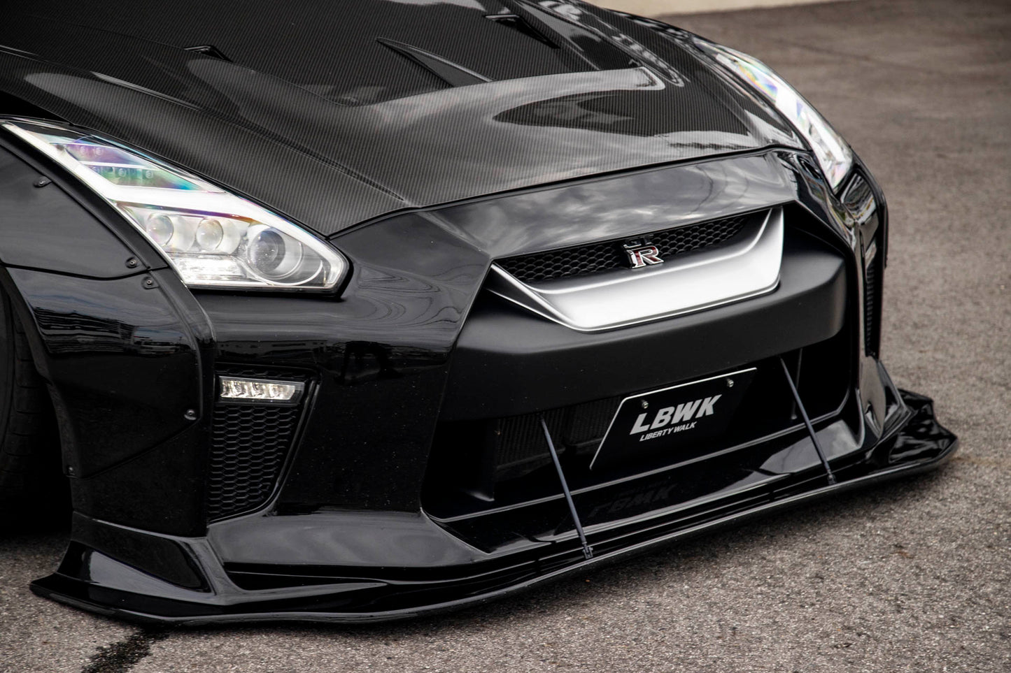 NISSAN GT-R R35 type1.5 Facelift kit for LB-WORKS type1