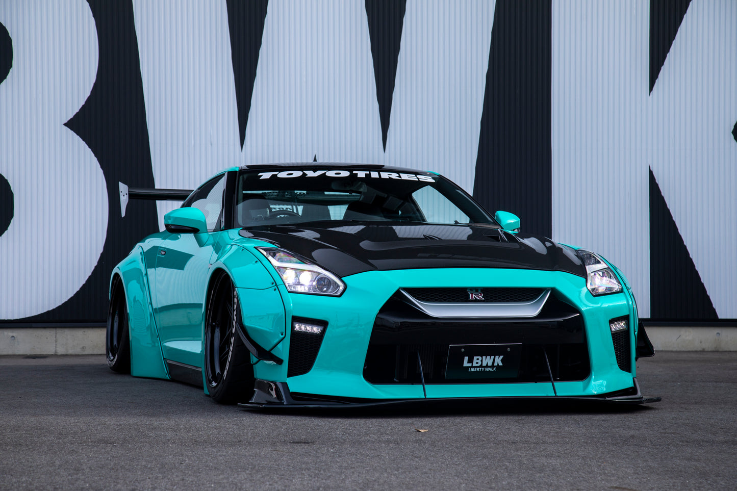 NISSAN GT-R R35 type1.5 Facelift kit for LB-WORKS type1